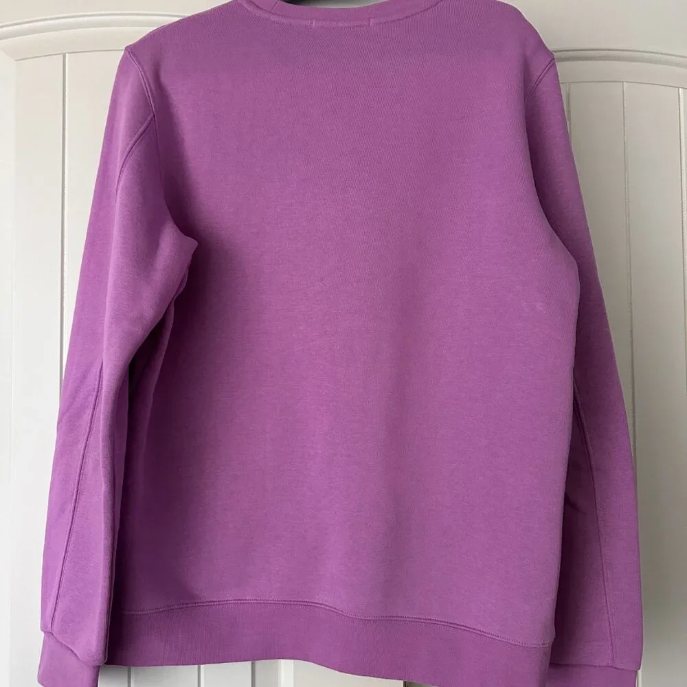 Scotch & Soda Classic Sweat With Logo Chest Artwork - Purple Size L - Picture 8 of 8